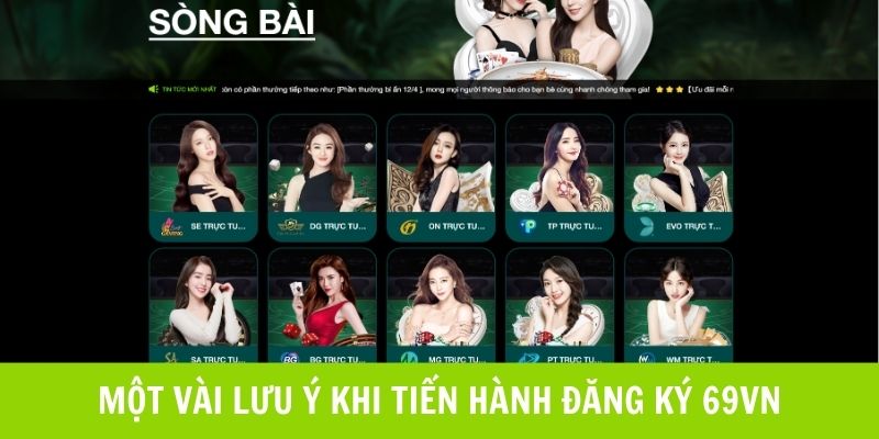 Một vài điểm cần lưu ý trong quá trình đăng ký tài khoản