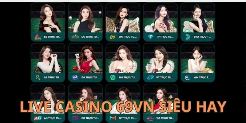 Live casino 69vn